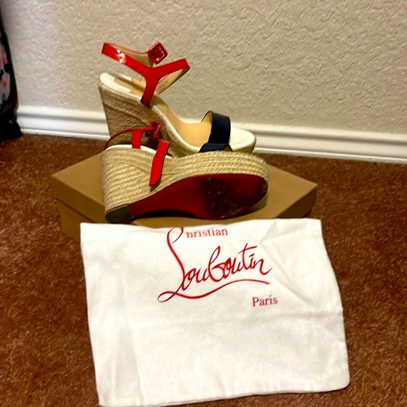 Christian Louboutin wedges - Picture 1 of 1